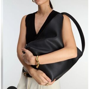 Amelia leather tote bag